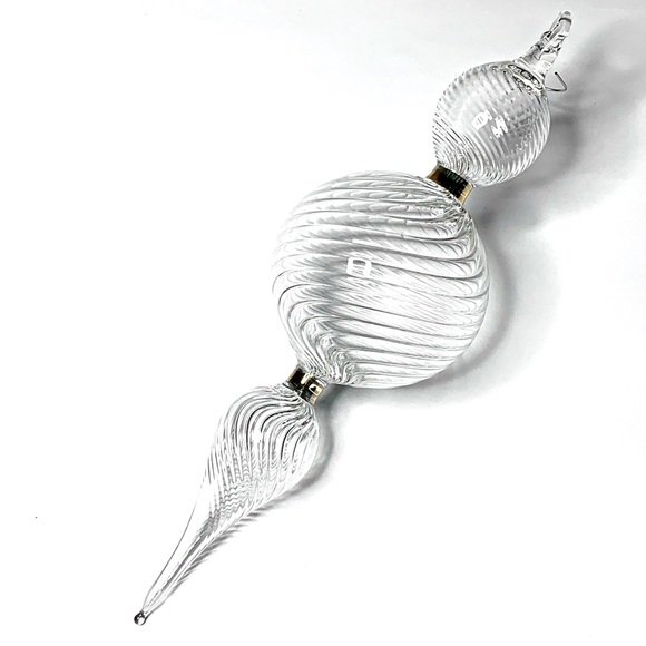 Other - CLEAR GLASS ORNAMENT